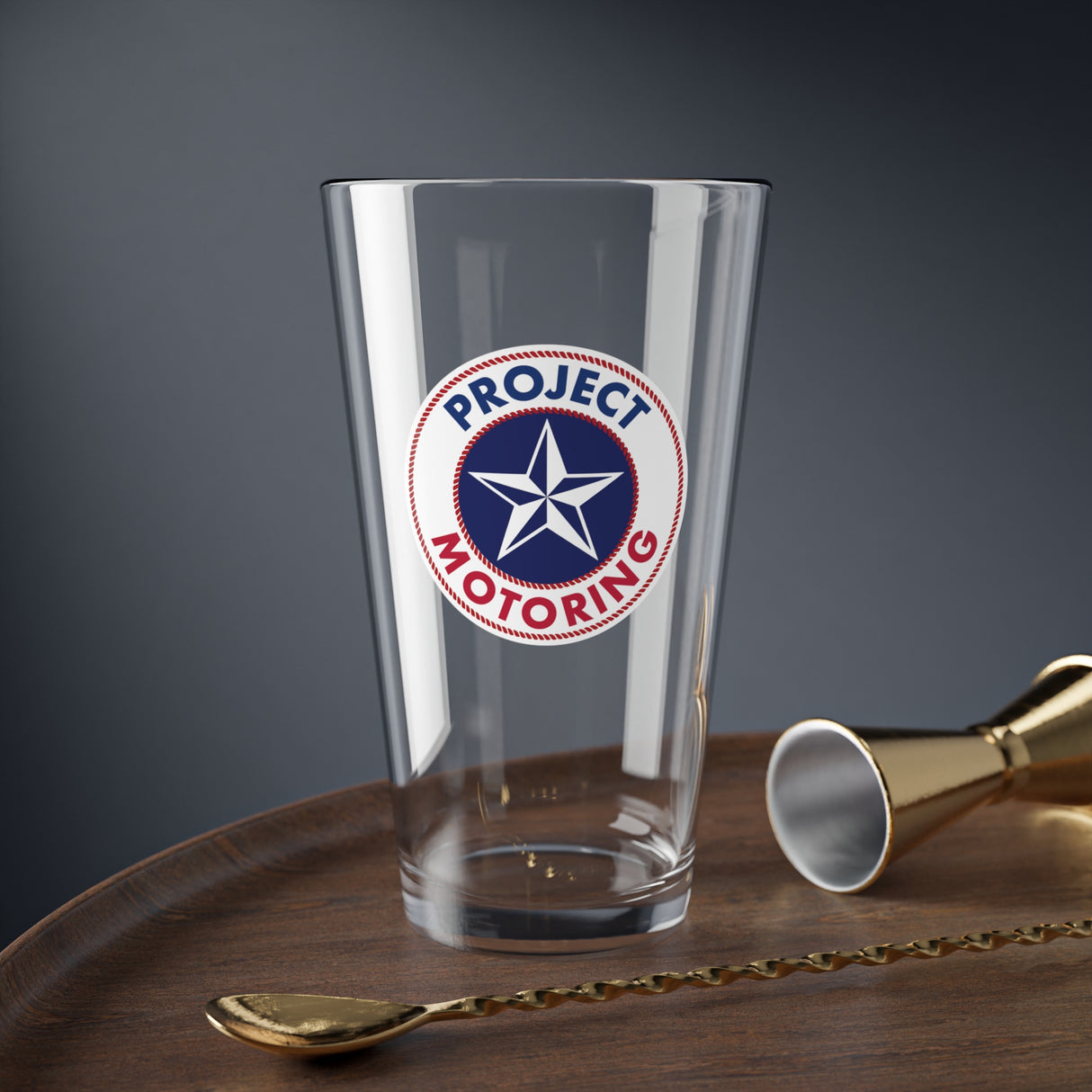 Project Motoring 16oz Mixing Glass