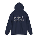 Project Motoring Team Hoodie, Rugged Gildan.