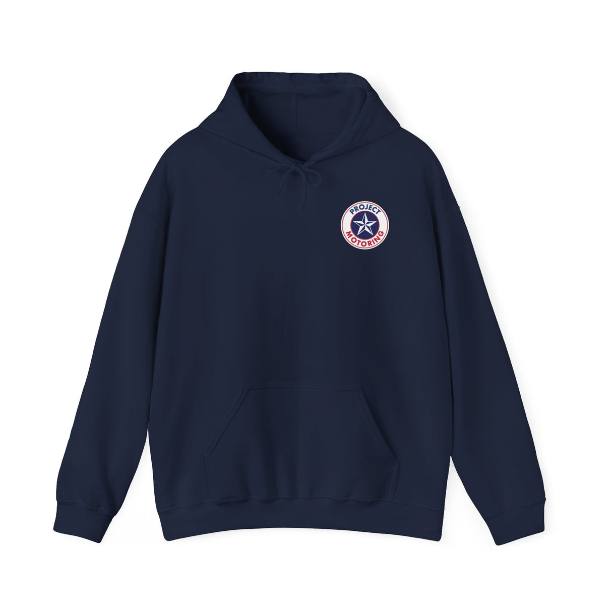 Project Motoring Team Hoodie, Rugged Gildan.