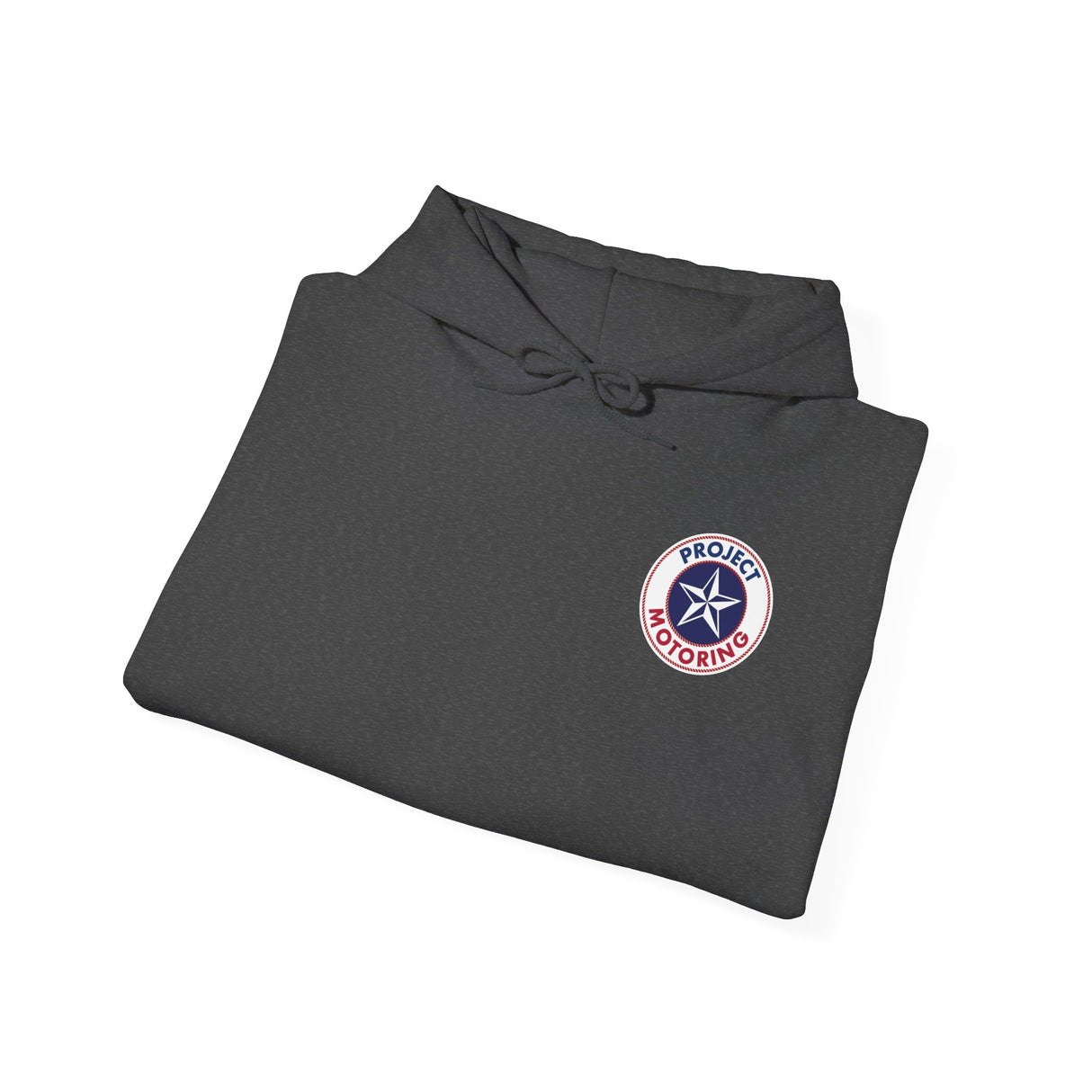 Project Motoring Team Hoodie, Rugged Gildan.