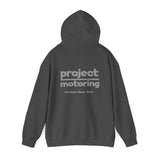 Project Motoring Team Hoodie, Rugged Gildan.