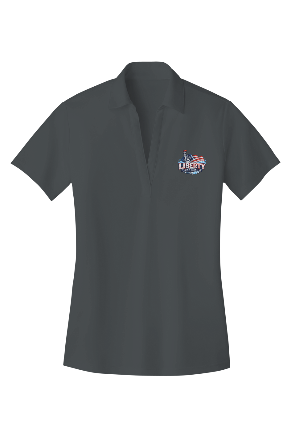 Womens Liberty Car Wash Flag Bubbles