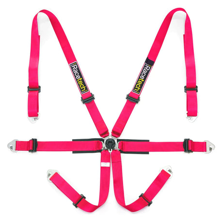 Racetech Pro International 6-Point Harness (Aluminum Adjusters)