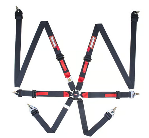 Racequip FIA 6 Point 2" Pull Up Camlock Harness